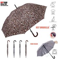 Парасолька C 74894 напівавтомат, d=100 см, довжина: 90 см, 8 спиць, в пакеті, ВИДАЄТЬСЯ ТІЛЬКИ МІКС