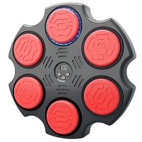 Боксерський набір Profi MS 4649 (6,5*40*42 см, 6 цілей, 4 швидкості, Bluetooth, музика, світло, ектронне табло, акумулятор, Type-C, перчатки)