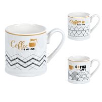 Чашка "Coffee the best" 360мл Stenson R99308