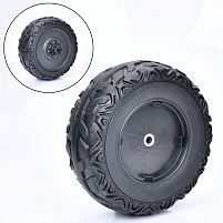 Колесо для дитячого електроквадроцикла Bambi Racer M 6080-R-EVA WHEEL (заднє та переднє однакові, Ø34 см, ↔12 см, EVA, адаптер під редуктор)