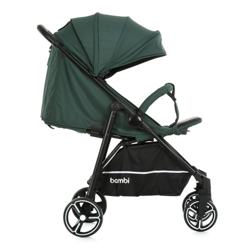 Коляска дитяча прогулянкова Bambi M 4249-2 Hunter Green Matt (розкл: 51*83*105 см, склад. 27*51*79 см, колеса: передні 6,5", задні 7,5"/EVA, до 25 кг) фото 6