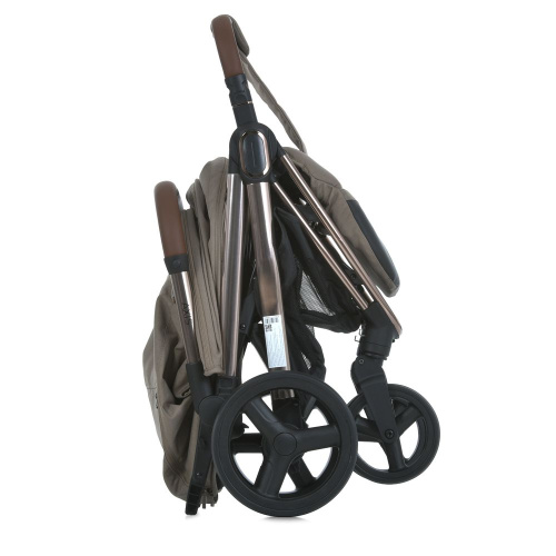 Коляска дитяча прогулянкова El Camino ME 1192 AXIS Milk Chocolate фото 12