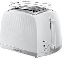 Картинка  Тостер Russell Hobbs  Honeycomb White (26060-56) магазин cd-market