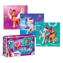 Пазл 3 в 1 "My Little Pony" 200384 (16) "Dodo"