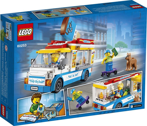 Картинка  Конструктор LEGO City Фургон із морозивом (60253) от магазина cd-market фото 6