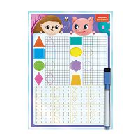 Дошка-тренажер "Фігури та форми" укр. - VT5010-27 "Vladi Toys"