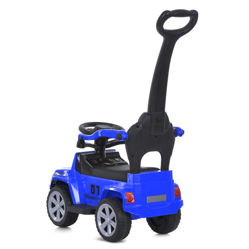 Каталка-толокар Bambi M 5804EL-4 «Ford» (колеса: Ø7,1"/EVA, батьк. ручка, страхувальний бампер, сидіння: шкіра, музика, до 25 кг) фото 4