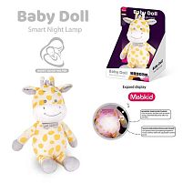 Нічник MBQ 665-6 вбудований акумулятор, USB Type-C кабель, підсвічування, мелодії, нічник, таймер вимкнення, регулювання гучності, в коробці