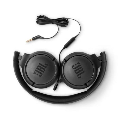 Картинка  Наушники JBL T500 Black (JBLT500BLK) от магазина cd-market