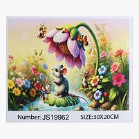 Алмазна мозаїка JS 19962 "TK Group", 30x20 см, в коробці