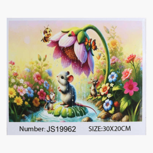 Алмазна мозаїка JS 19962 "TK Group", 30x20 см, в коробці