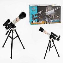 Телескоп 1001-1 набір лінз, штатив, інструкція, в коробці