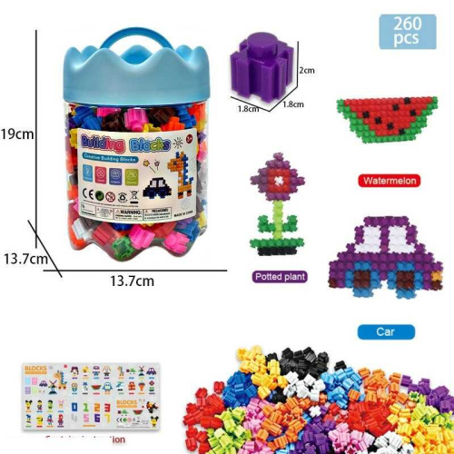 Конструктор 1693-1 260 деталей, у боксі