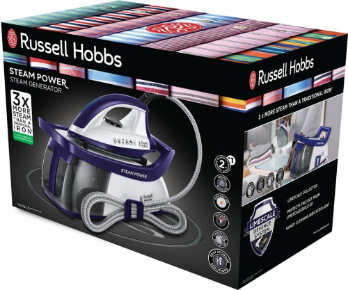 Картинка  Парогенератор Russell Hobbs  Steam Power - Purple (24440-56) от магазина cd-market фото 7