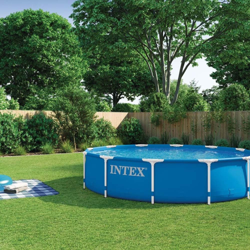 Каркасний басейн Intex 28210 (76*366 см., об'єм: 6503 л. серія: Metal Frame) фото 10