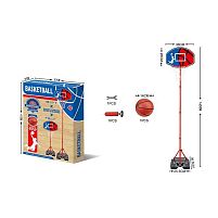 Баскетбол 6052 м’яч, насос, кільце, сітка, в коробці