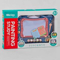 Дощечка 648 A-65 (12/2) світло, звук, англійською, сенсорна панель, піаніно, на батарейках, в коробці