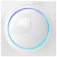 Картинка  Умный выключатель Fibaro Walli Dimmer, Z-Wave, 230V, макс. 1.3А, 300Вт, белый (FGWDEU-111) магазин cd-market