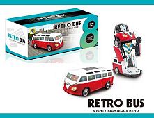 Автобус 9922 "Трансформер", 3D підсвічування, колеса вільного ходу, звуки, у коробці