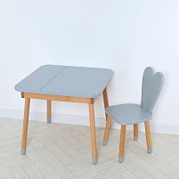 Дитячий столик Bambi 04-025GREY-TABLE (зі стільчиком)