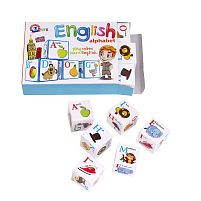 Кубики 12 шт. "Англійська абетка" 1325 "Technok Toys"
