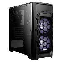 Картинка  Корпус Antec GX202,Gaming, MidT, 2*USB3.0,2*120мм LED white+1*120мм, акрил(бок.панель),без БЖ,чорний (0-761345-80015-0) магазин cd-market