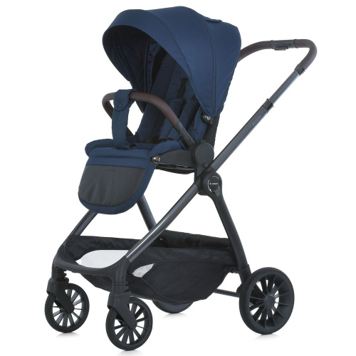 Коляска дитяча прогулянкова El Camino ME 1183 RIVIERA Iris Blue (універсальна, 2в1) фото 5