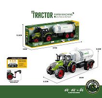 Трактор 5279-142 B довжина 35 см, підсвічування, звуки транспорту, інерція, в коробці