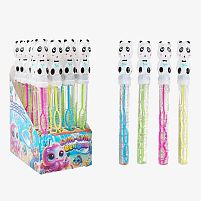 Мильні бульбашки TC 49082 "WToys", ЦІНА ЗА 24 ШТУКИ В БЛОЦІ, "Панда", висота 25см, в коробці