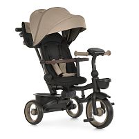 Велосипед дитячий триколісний Turbotrike MT 1038-1 Nougat Beige (колеса: переднє Ø10"/задні: Ø8"/EVA, рама: метал, батьківська ручка, навіс, до 30 кг)