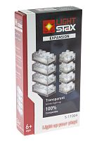 Картинка  Элементы 4х2 и 2х2 LIGHT STAX с LED подсветкой Прозрачный LS-S11004 магазин cd-market