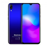 Картинка  Смартфон Blackview A60 1/16GB Dual SIM Gradient Blue OFFICIAL UA (6931548305750) магазин cd-market