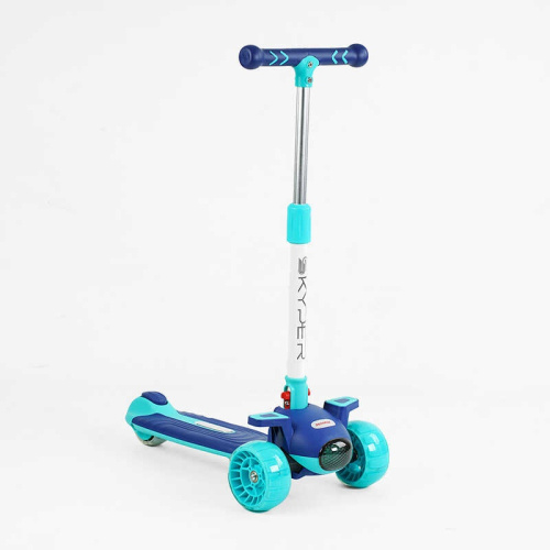 Самокат-беговел триколісний Skyper J-03116 (колеса: Ø4,92"/PU, рама: пластик/складна, сидіння, захісний бампер, батьківська ручка, до 25/50 кг) фото 6