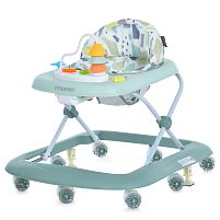 Ходунки дитячі El Camino ME 1217 Green (колеса: 8 шт, стопори: музика, світло, кермо, рухомі детал, зелений)