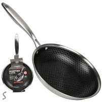 Пательня з антипригарним покриттям "Соти" d26*4.8см інд. дно Stenson 10383-26