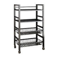 Етажерка на колесах S "Strong Single" 50*32*102см Stenson M50280-S