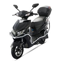 Електроскутер Aima Big Bull Black (колеса: Ø10", акб: 72V/32Ah/Lead-Acid, мотор: 1200W, пробіг на одному заряді до 65 км, до 50 км/год, чорний)