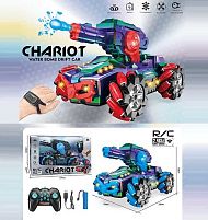 Машина на радіокеруванні 888-40 A 2 кольори, роликові колеса, орбізи, стріляє орбізами, акум. 3.7V, пульт 2.4 GHz + сенсорний браслет, USB-кабель