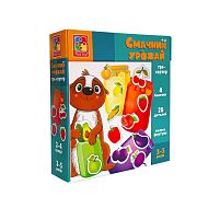 Міні-розвивашка сортер "Смачний урожай" VT1804-41 укр "Vladi Toys", в коробці