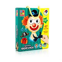 Магнітна гра "Фейсики" - VT3702-15 укр "Vladi Toys"