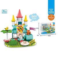 Конструктор HG 1793 90 елементів, рухомі елементи, вітрячок, шестерні, в коробці