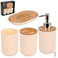 Набір для ванної 4пр/наб 25*22*7см Stenson R34120-M