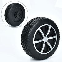 Колесо для дитячого електромобіля Bambi Racer M 6192-EVA WHEEL (задні та переднє однакові, Ø28,5 см/↔9 см/EVA, адаптер під редуктор)