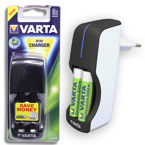 Картинка  Зарядное устройство VARTA Mini Charger empty (57646101401) от магазина cd-market фото 3