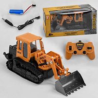 Екскаватор на радіоуправлінні A 8863-74 акумулятор 3.7V, підсвічування, звук, в коробці