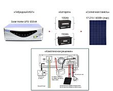Картинка  ИБП Luminous Solar Home UPS 850VA, на внешние АКБ 12V (LSF19150004201) магазин cd-market