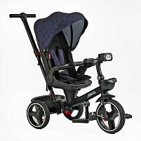 Велосипед 9155 / 331-09 BestTrike "Marco"  поворотне сидіння, складне кермо, колеса з прогумованим PU, кошик, телескопічна ручка, фара музична