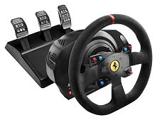 Картинка  Руль  и  педали для  PC/PS4/PS3®Thrustmaster T300 Ferrari Integral RW Alcantara edition (4160652) магазин cd-market