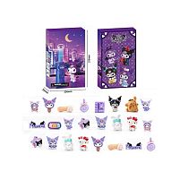 Адвент-календар LZMH 024 24 комірки, фігурки героїв, середня висота:3.5 см, в коробці