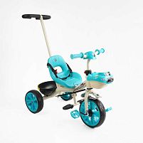 Велосипед 3-х колісний BS-70815 "Best Trike" колеса EVA переднє 10’’, заднє 8’’, сталева рама, УКР. ОЗВУЧУВАННЯ, батьківська ручка, в коробці